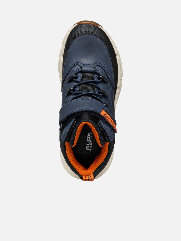 Geox Tmavě modrá chlapecká kotníková obuv Geox Flexyper Plus
