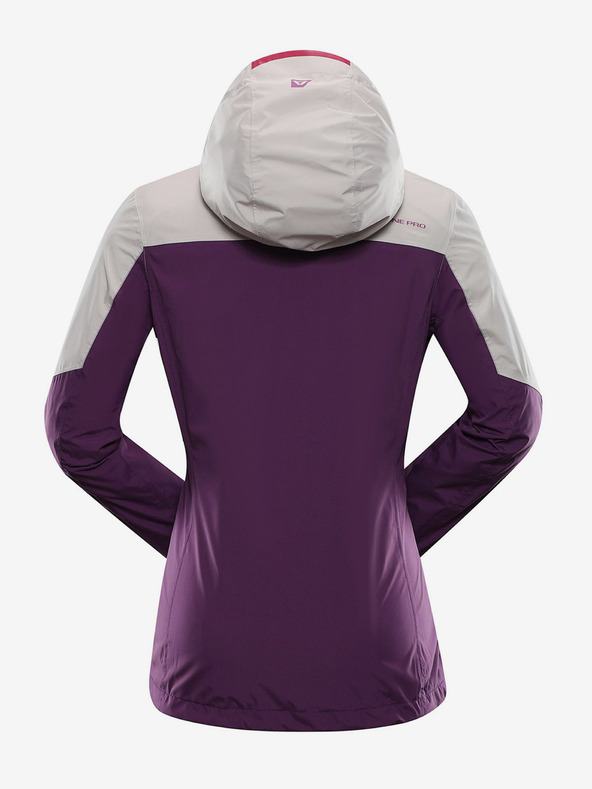 ALPINE PRO Dámská bunda s membránou ptx ALPINE PRO IMPECA šedá
