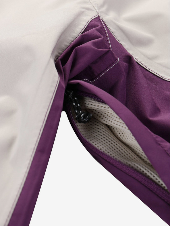 ALPINE PRO Dámská bunda s membránou ptx ALPINE PRO IMPECA šedá