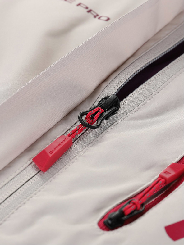 ALPINE PRO Dámská bunda s membránou ptx ALPINE PRO IMPECA šedá