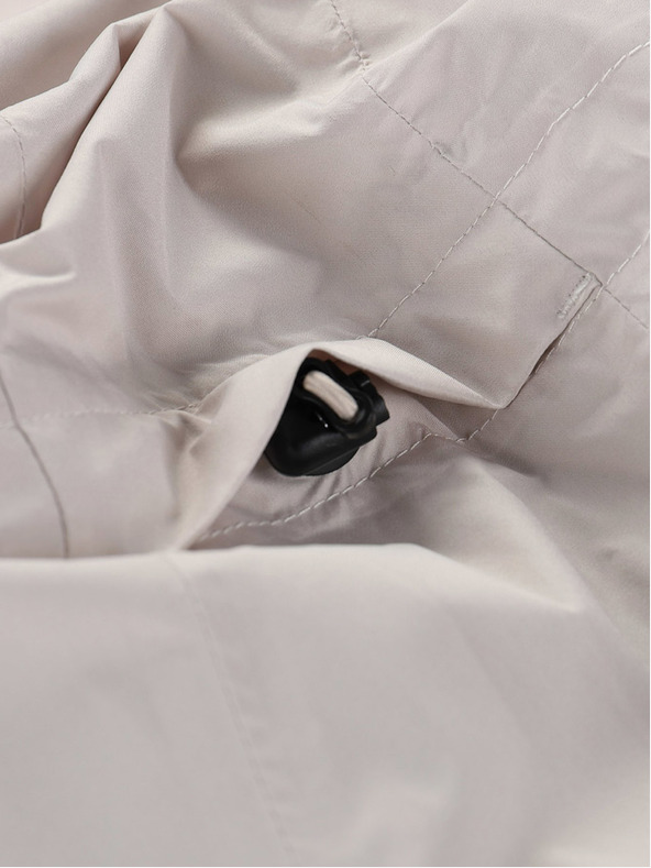 ALPINE PRO Dámská bunda s membránou ptx ALPINE PRO IMPECA šedá