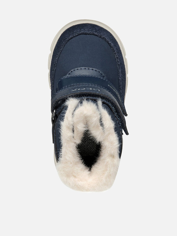 Geox Tmavě modrá dívčí zimní obuv Geox Willaboo B A