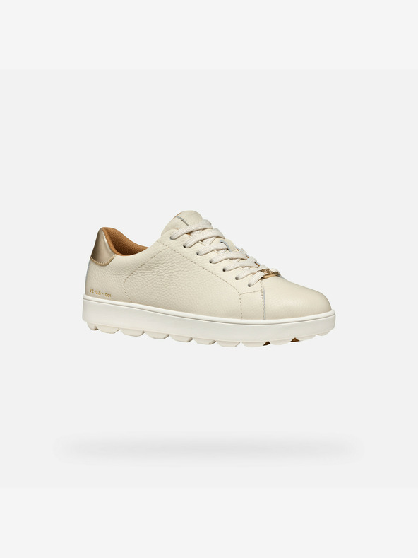 Geox Krémové dámské tenisky Geox Spherica ECUB-1