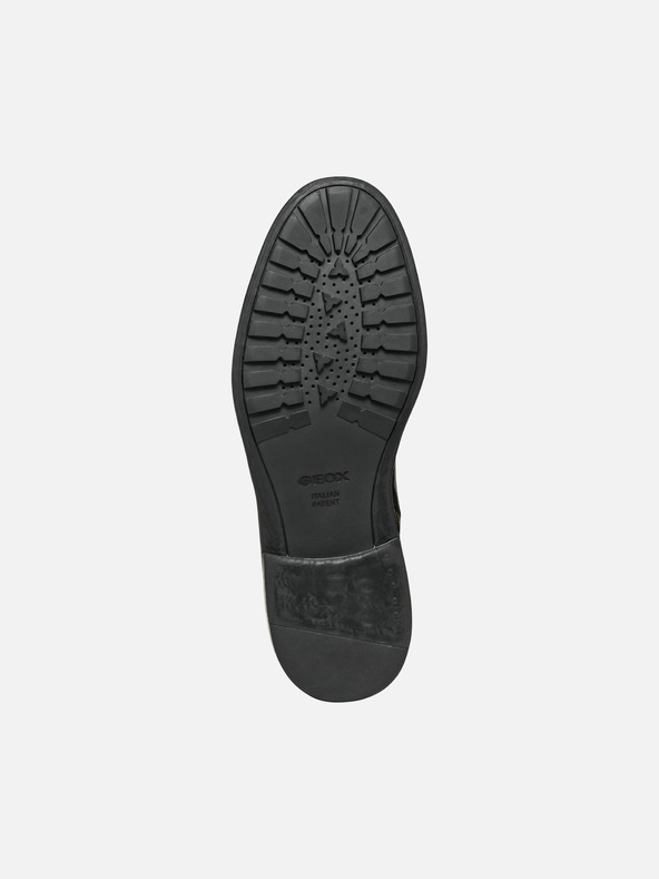 Geox Černá pánská kotníková obuv Geox Tiberio