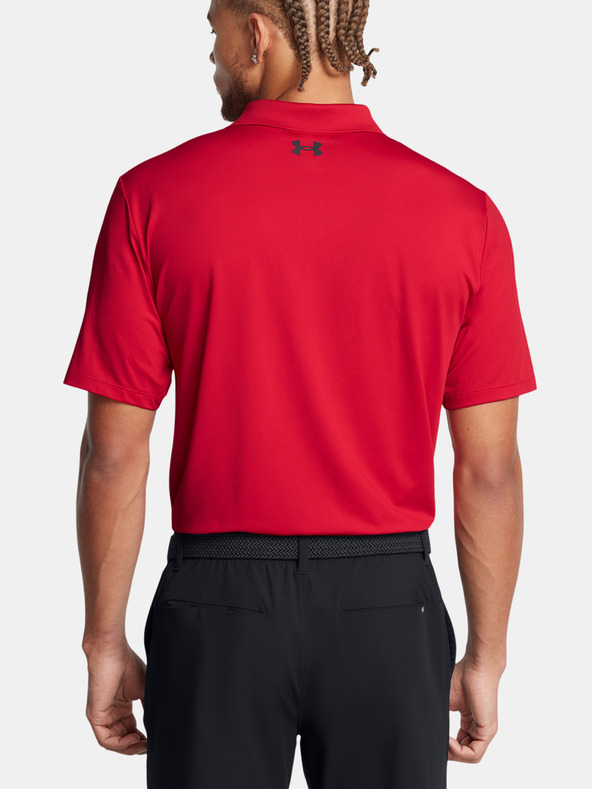 Under Armour Pánské tričko Under Armour UA Matchplay Polo-RED