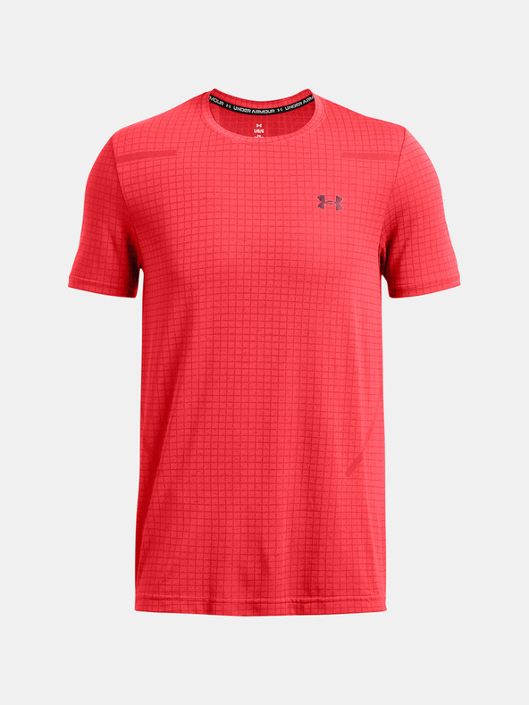 Under Armour Pánské tričko Under Armour Vanish Seamless Grid SS-RED