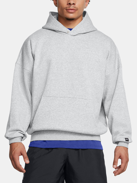 Under Armour Pánská mikina Under Armour UA Icon Fleece OS Hood-GRY