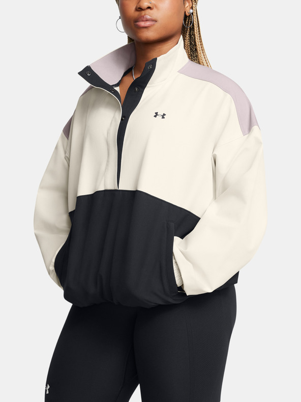 Under Armour Dámská bunda Under Armour Armoursport Swoven Pullover-WHT