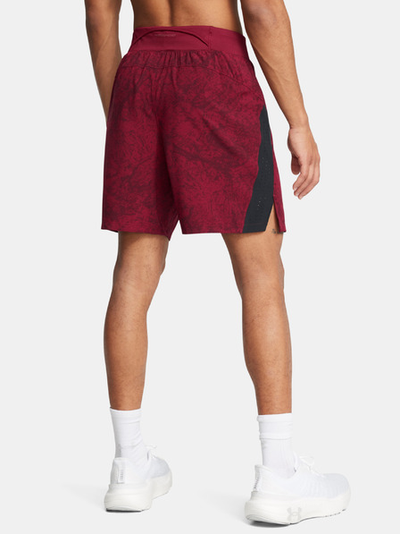 Under Armour Pánské kraťasy Under Armour UA LAUNCH PRO 7'' PRTD SHORT-RED