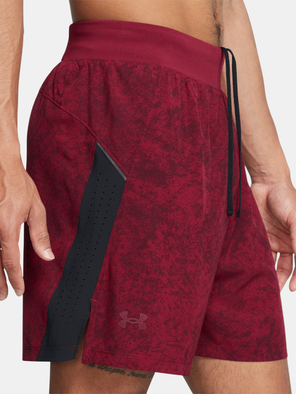 Under Armour Pánské kraťasy Under Armour UA LAUNCH PRO 7'' PRTD SHORT-RED