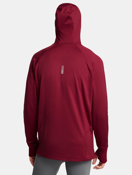 Under Armour Pánská mikina Under Armour UA LAUNCH ELITE CW HOODY-RED