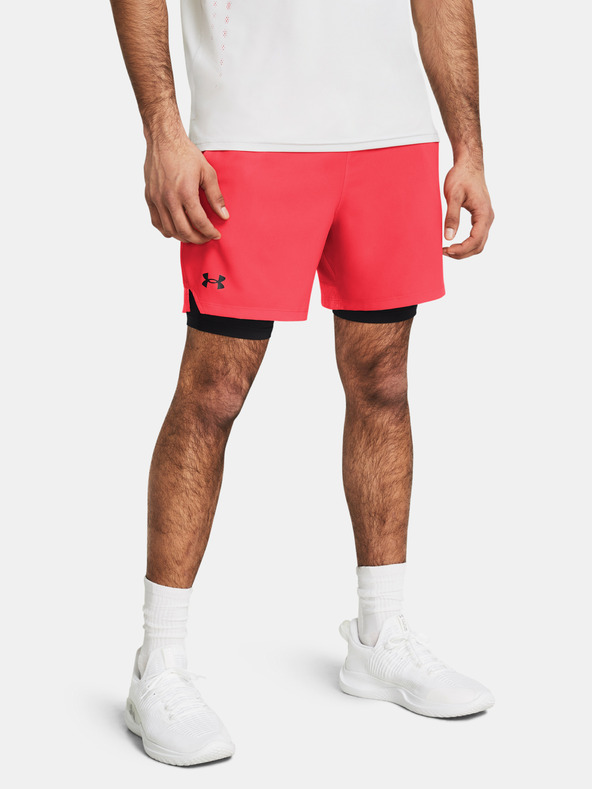 Under Armour Pánské kraťasy Under Armour UA Vanish Woven 2in1 Sts-RED