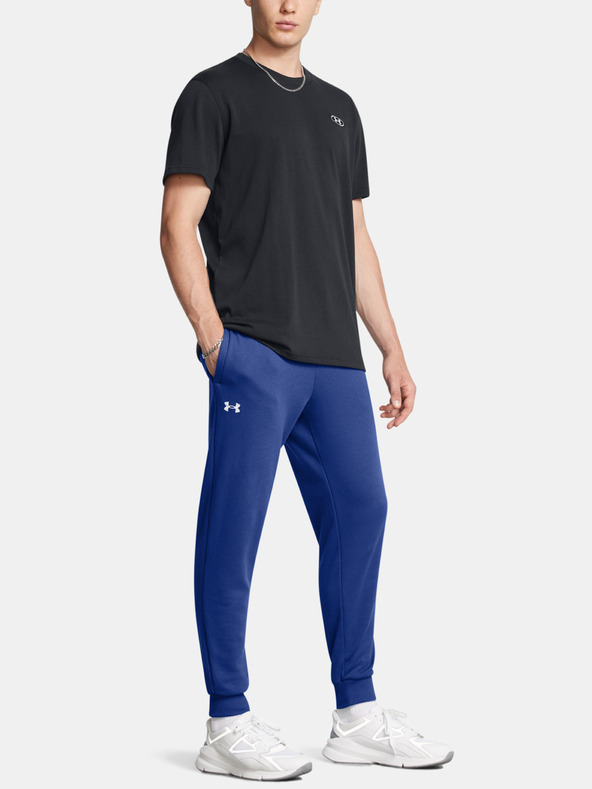 Under Armour Pánské tepláky Under Armour UA Rival Fleece Joggers-BLU