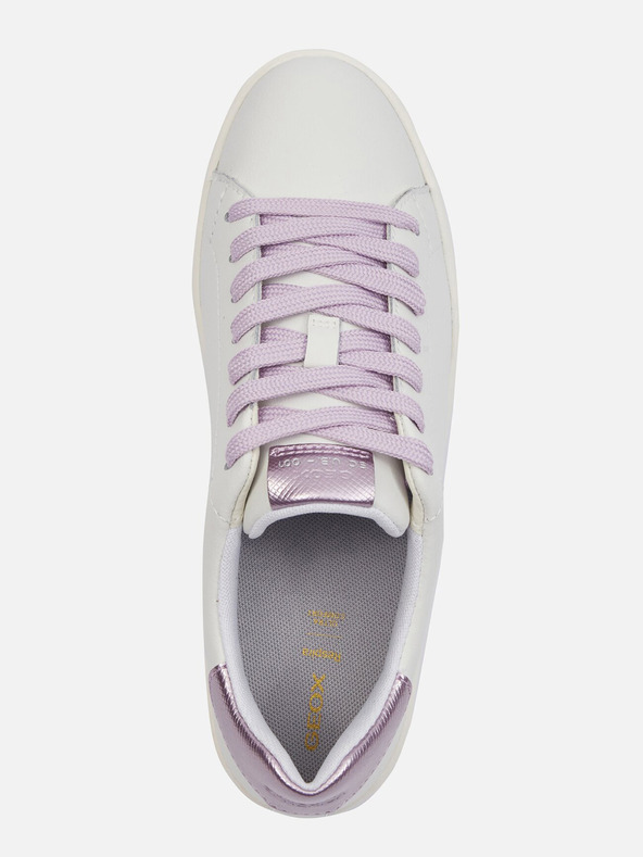 Geox Bílé dámské tenisky Geox Spherica ecub-1