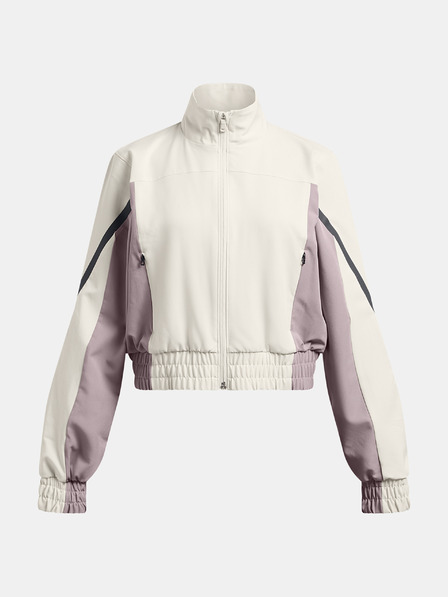 Under Armour Dívčí bunda Under Armour Unstoppable Crop Jacket-WHT