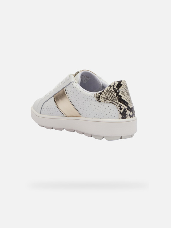 Geox Bílé dámské tenisky Geox Spherica ecub-1