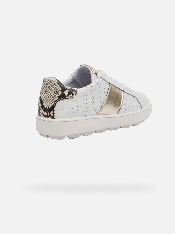 Geox Bílé dámské tenisky Geox Spherica ecub-1