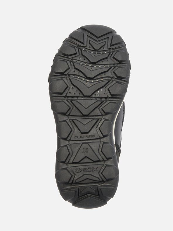 Geox Tmavě modrá dívčí zimní obuv Geox Trekkyup  B Ab