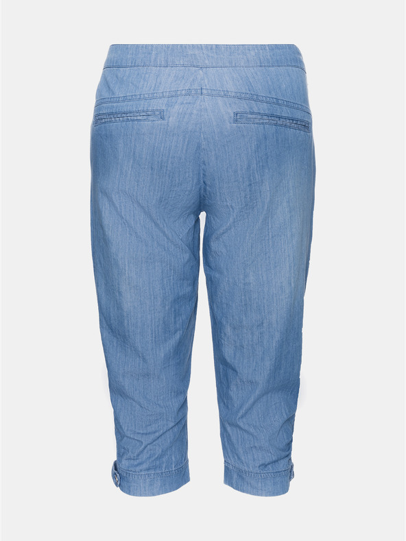 Sam 73 Modré dámské džínové 3/4 kalhoty SAM 73