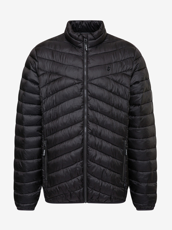 Sam 73 Černá pánská zimní prošívaná bunda Sam 73