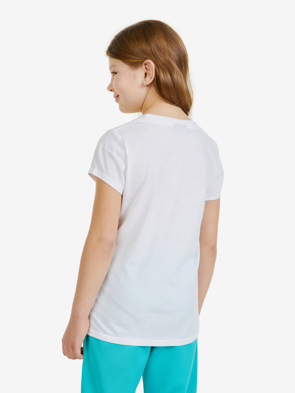 Sam 73 Bílé dívčí tričko s potiskem SAM 73 Ursula