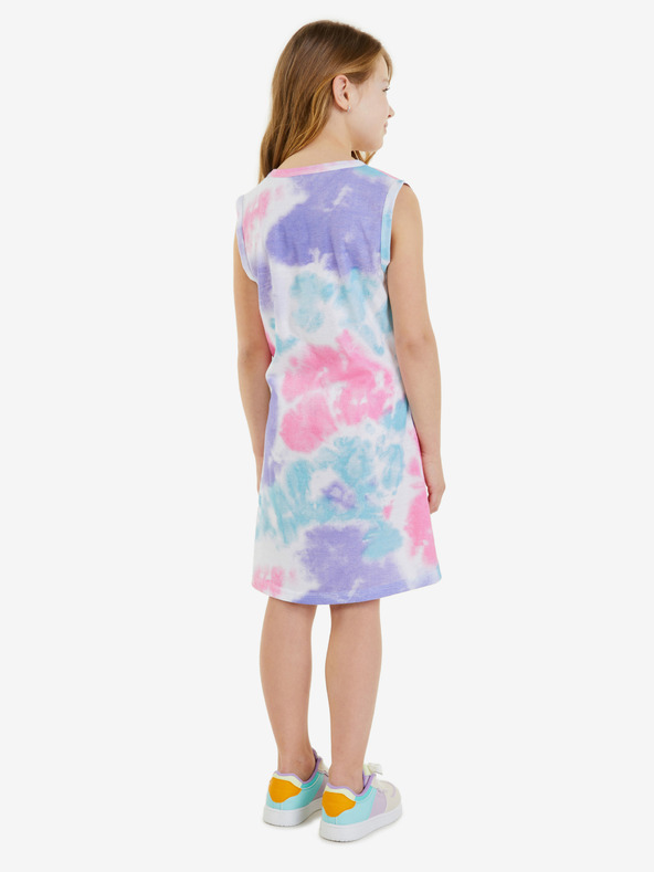 Sam 73 Světle modré dívčí batikované šaty SAM 73 Ohanke