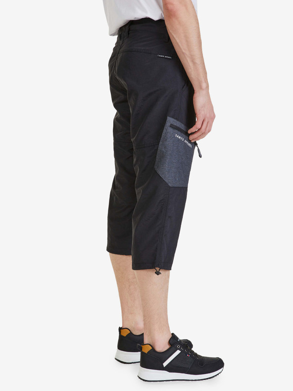 Sam 73 Černé pánské kraťasy SAM 73 Sanjay