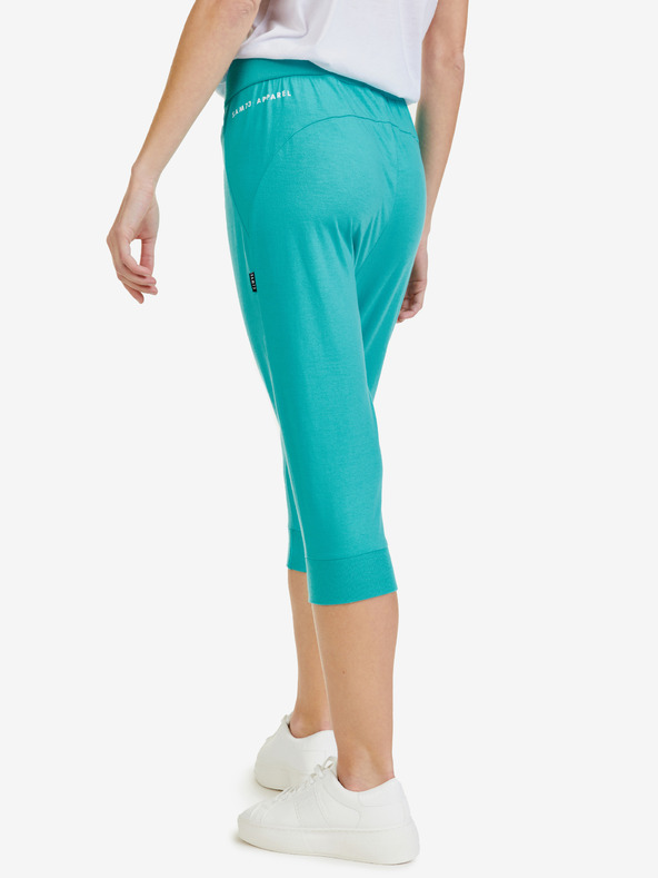 Sam 73 Zelené dámské tříčtvrteční tepláky SAM 73 Bertha