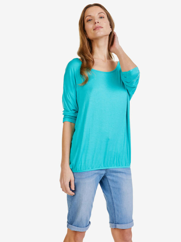 Sam 73 Tyrkysové dámské tričko SAM 73 Cladys