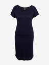 Sam 73 Tmavě modré dámské basic šaty SAM73 Corvus