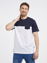 Sam 73 Modro-bílé pánské tričko SAM 73 Sirius