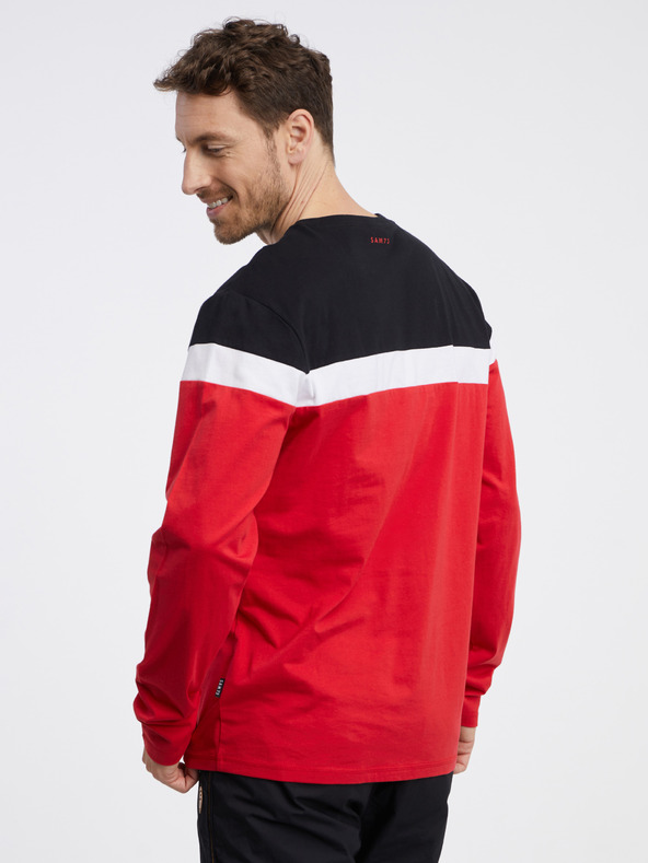 Sam 73 Červené pánské tričko SAM 73 Remus