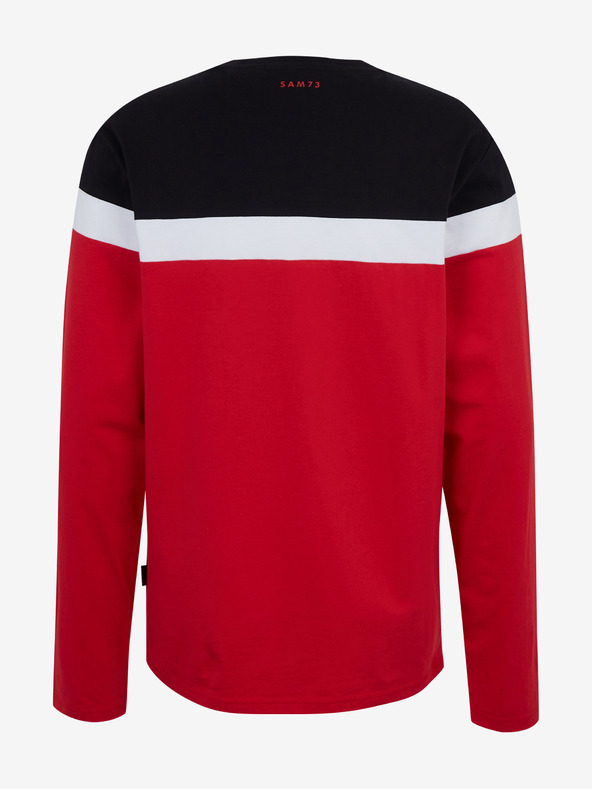 Sam 73 Červené pánské tričko SAM 73 Remus