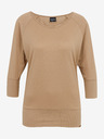 Sam 73 Světle hnědé dámské tričko SAM 73 Selma
