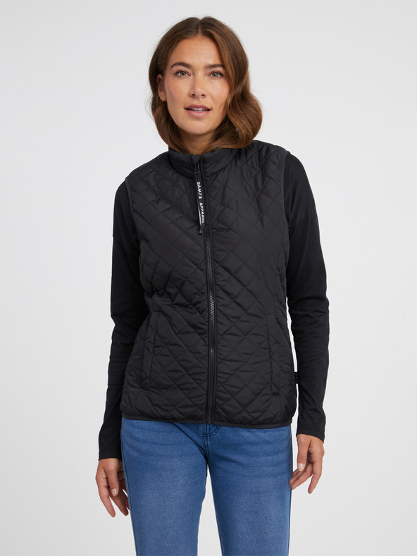 Sam 73 Černá dámská prošívaná vesta SAM 73 Pictor