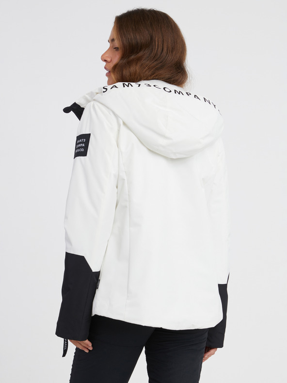 Sam 73 Černo-bílá dámská bunda SAM 73 Minerva