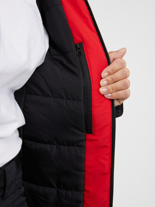 Sam 73 Černo-červená dámská bunda SAM 73 Minerva