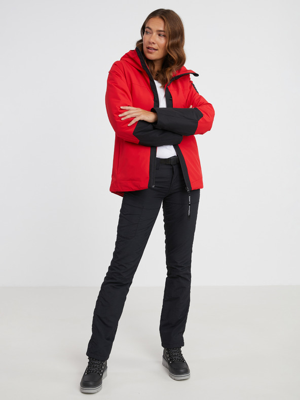 Sam 73 Černo-červená dámská bunda SAM 73 Minerva