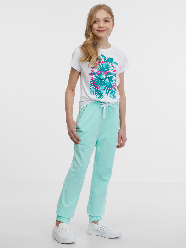 Sam 73 Tyrkysové holčičí tepláky  SAM 73 Sula