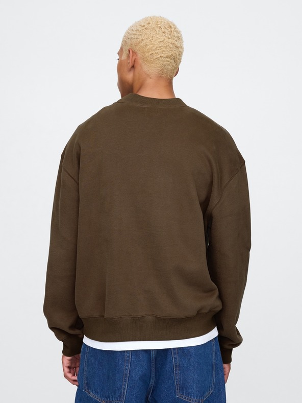 GAP Oversize mikina s logem Gap