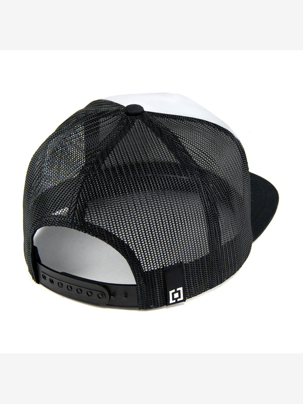 Horsefeathers Kšiltovka Caster - bílá HORSEFEATHERS