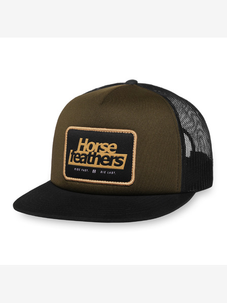 Horsefeathers Kšiltovka Caster - olive HORSEFEATHERS