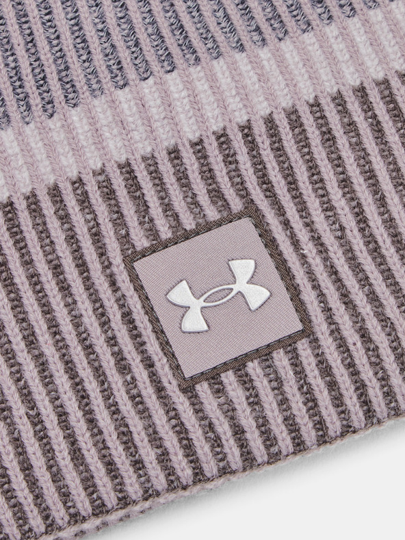 Under Armour Unisexová čepice Under Armour Launch Reflective Beanie-GRY