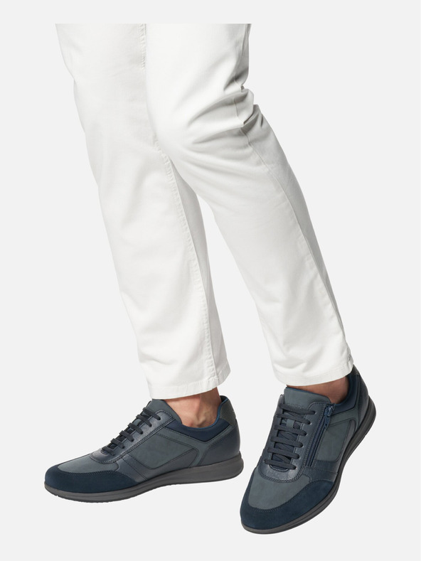 Geox Tmavě modré pánské tenisky Geox Avery