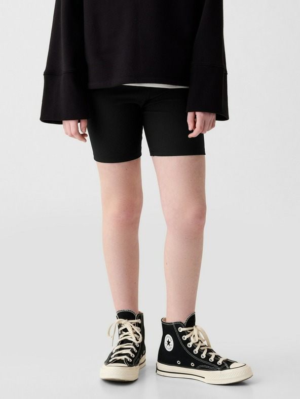 GAP Dětské žebrované biker shorts GAP
