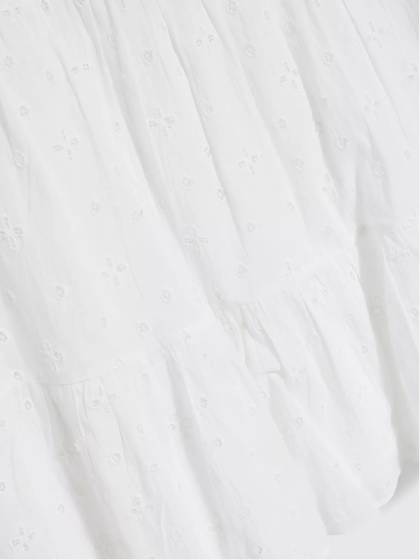 Moodo Dámské šaty bílé MOODO