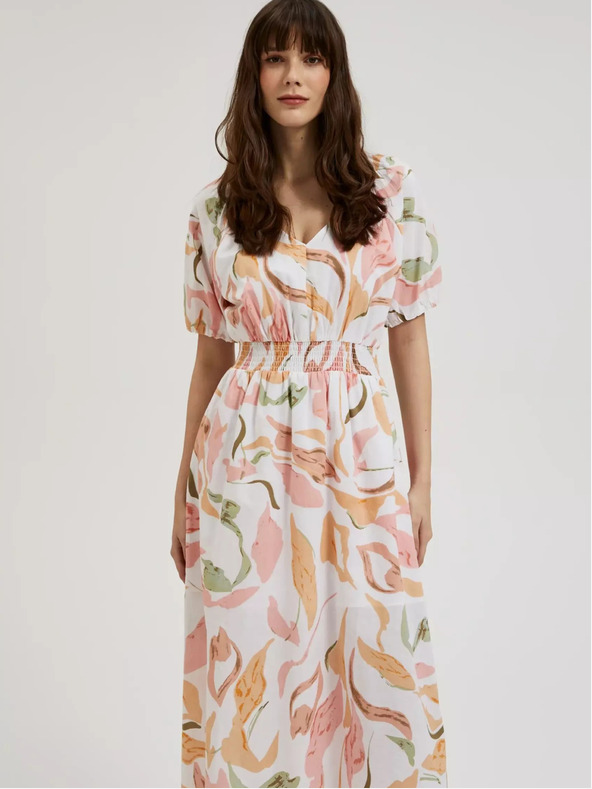 Moodo Dámské šaty květované MOODO