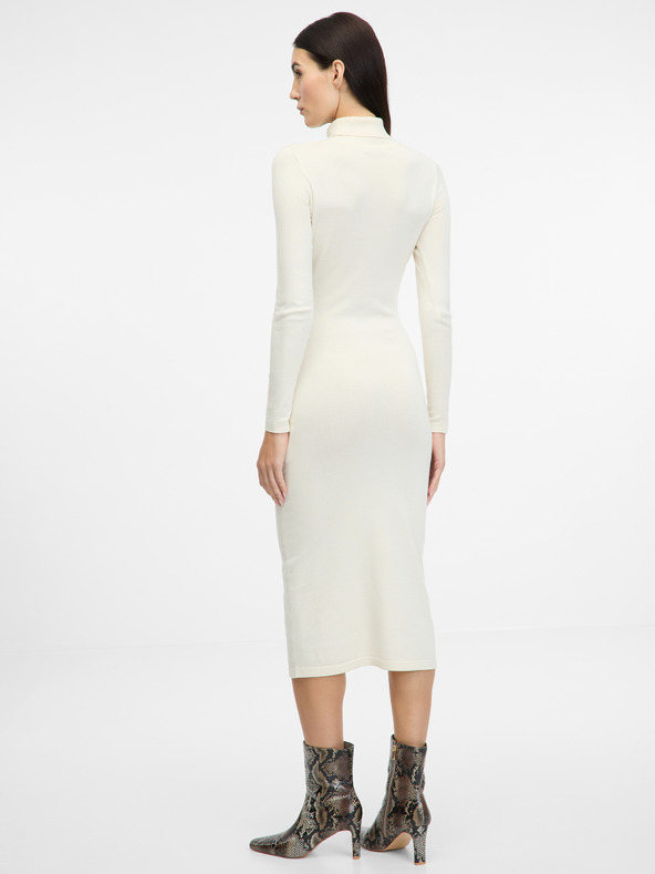 Orsay Krémové dámské šaty ORSAY