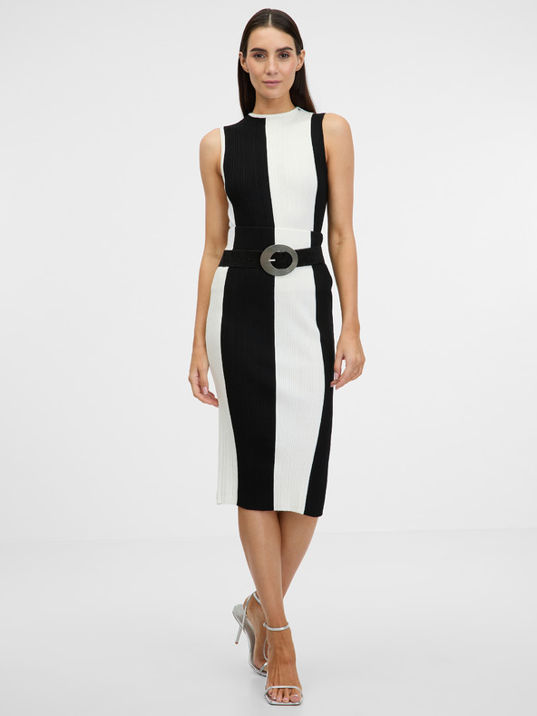 Orsay Černo-bílý dámský svetr ORSAY