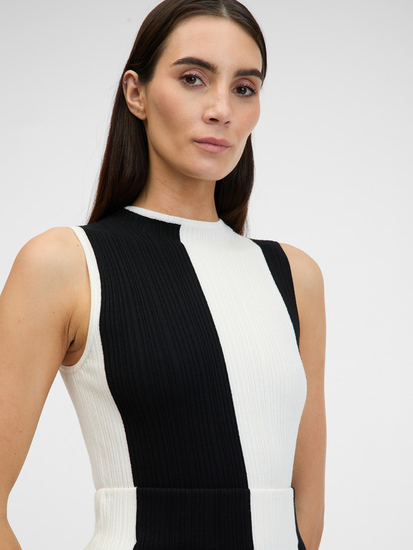 Orsay Černo-bílý dámský svetr ORSAY